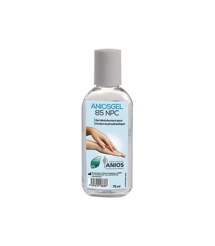 GEL HYDROALCOOLIQUE 75ML ANIOSGEL 85 carton de 20 flacons