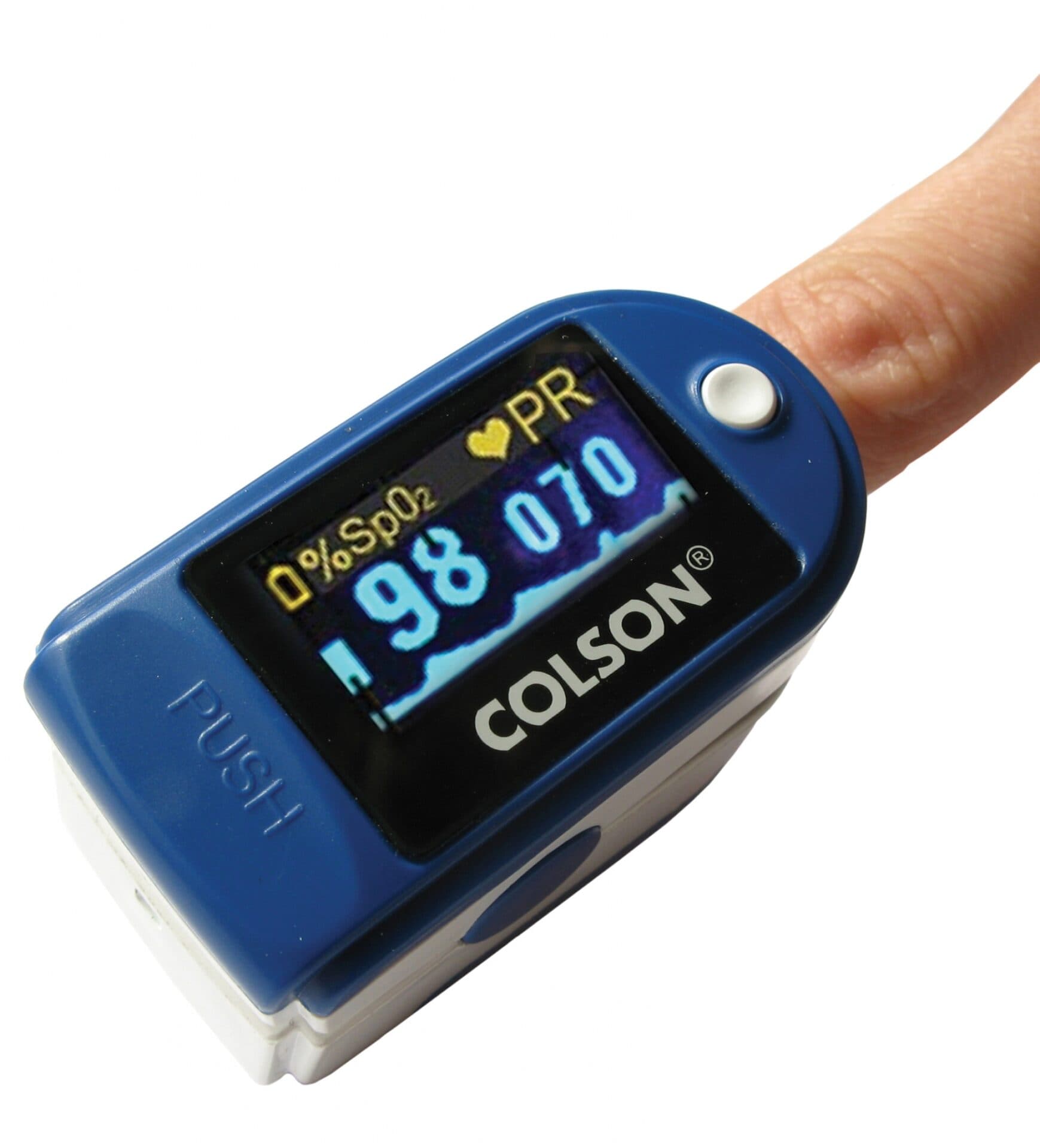 Oxymètre de pouls Oxypad au doigt Colson thumbnail 2