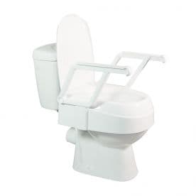 TSE 120 – RÉHAUSSE-WC AVEC ACCOUDOIRS RELEVABLES