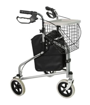 Rollator 3 roues pliant avec panier Madrid